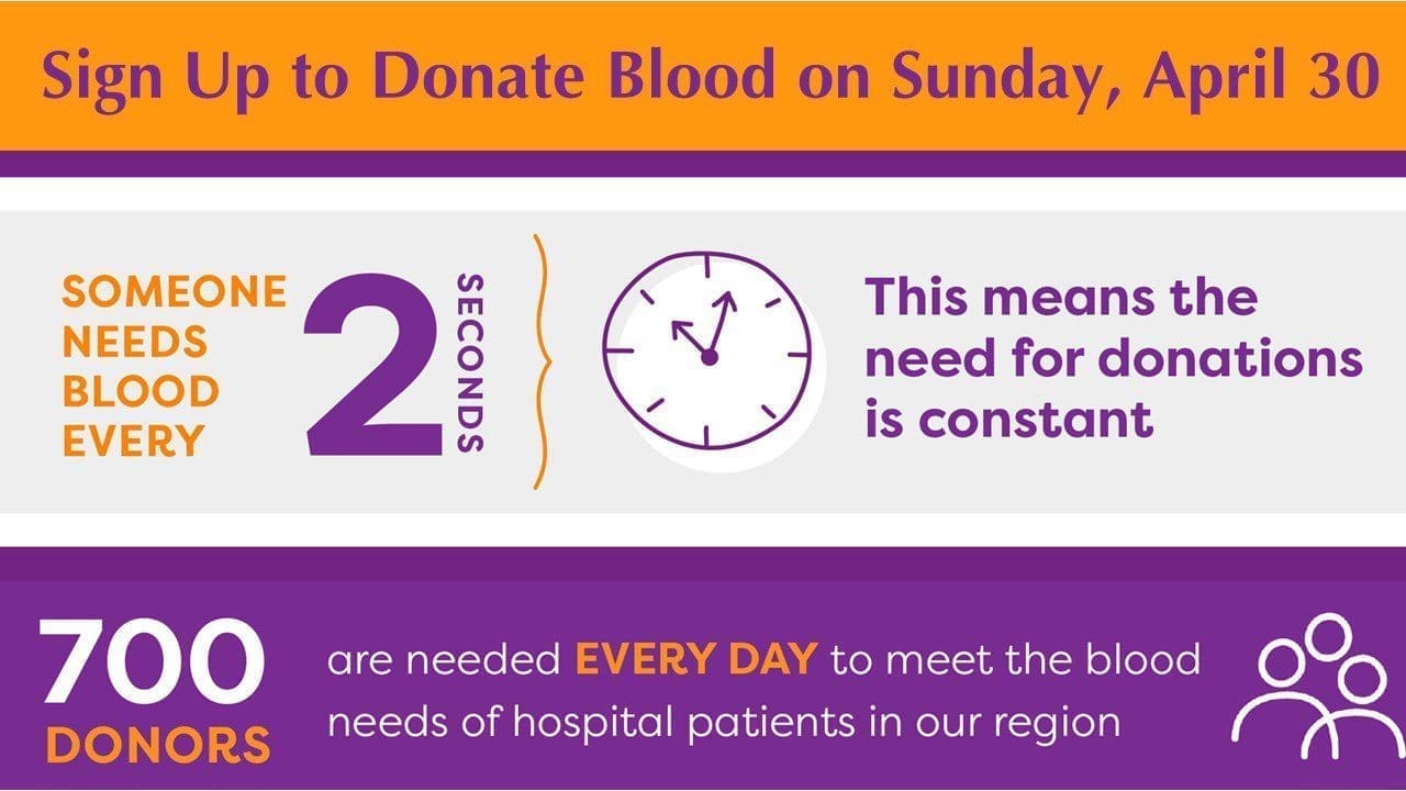 Please Sign Up to Donate Blood! · Unity of Phoenix Spiritual Center